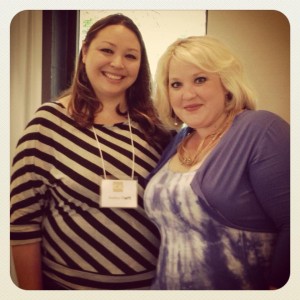with Abbi Glines at my first signing ever! I attended as a reader and assistant (April 2013)